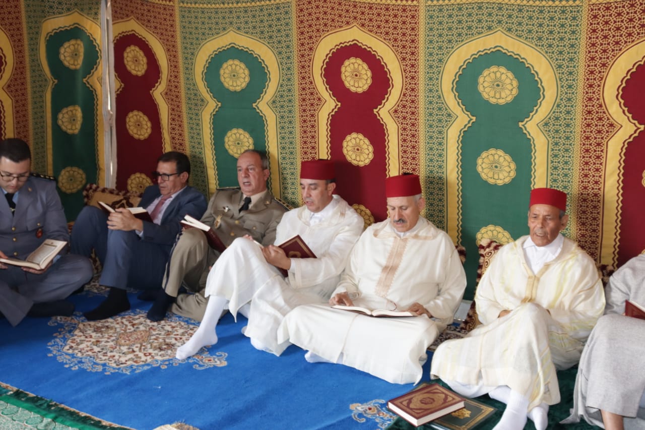 سيدي إفني: زيارة عامل الإقليم للموسم الديني السنوي سيدي محمد بن عبد الله بميراللفت
