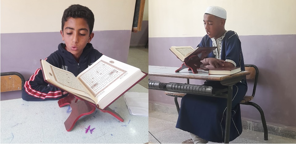 تلاميذ ثانوية ابن باجة الإعدادية يبدعون في مسابقة تجويد القرآن الكريم